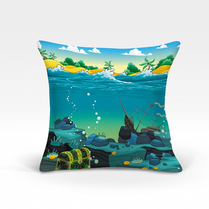 Подушка декоративная, размер 45х45 см