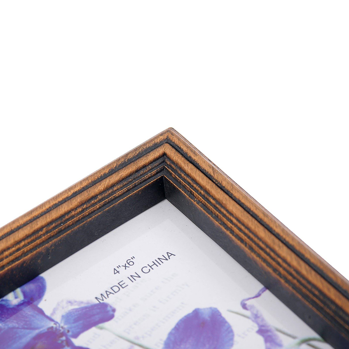 Фоторамка пластик на 5 фото 10х15 см, 9х13 см "Торжество" тёмное золото 28,5х36 см