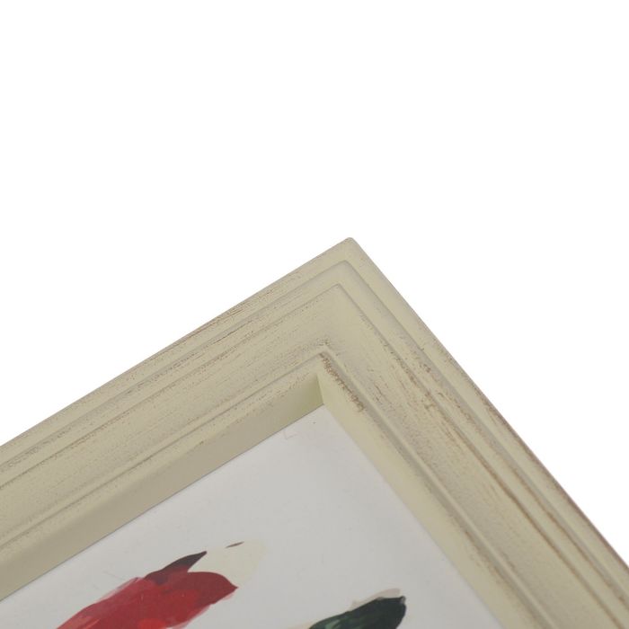 Фоторамка пластик на 6 фото 10х15 см "Любимый дом" бежевая 40х46 см