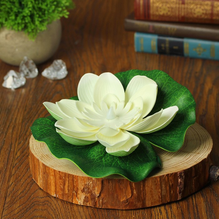 Декор световой "Цветок" с датчиком прикосновения с водой, цвета МИКС