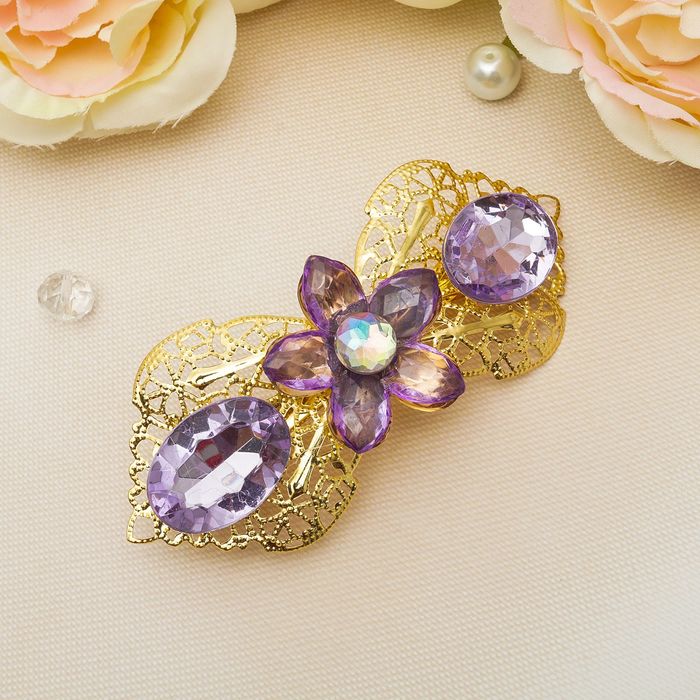 Автомат для волос "Восток" 8 см цветок