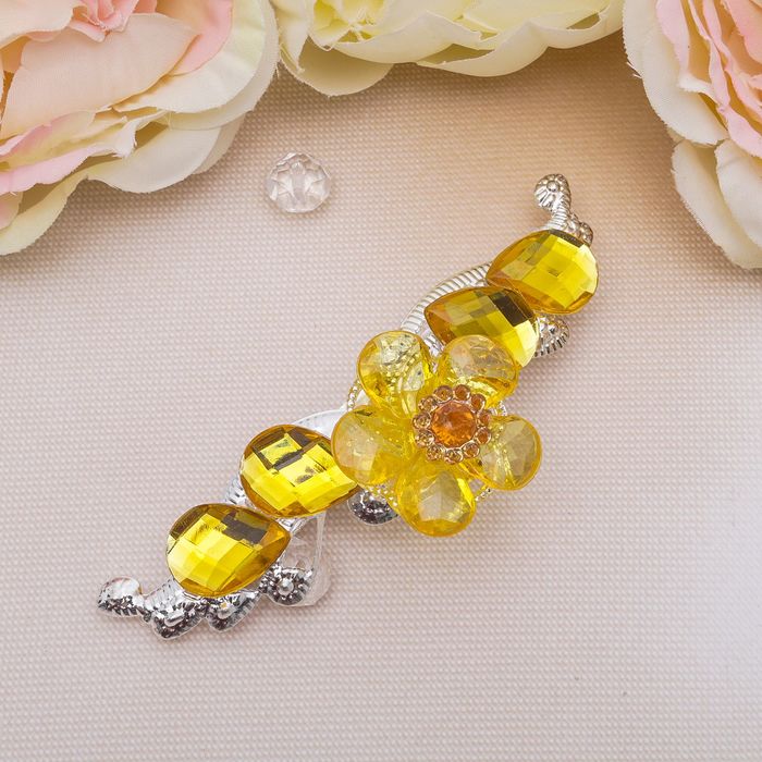 Автомат для волос "Восток" 8 см ромашка