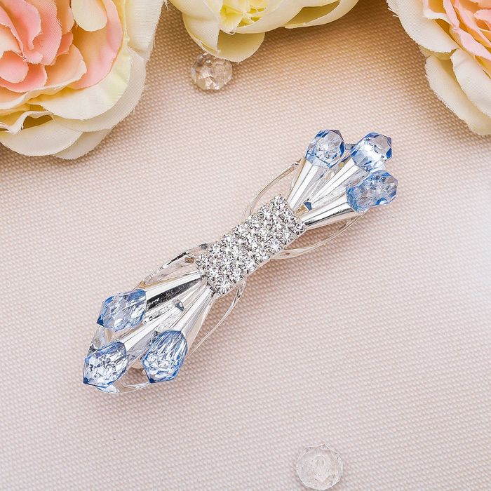 Автомат для волос "Искра" 8 см прямоугольник микс