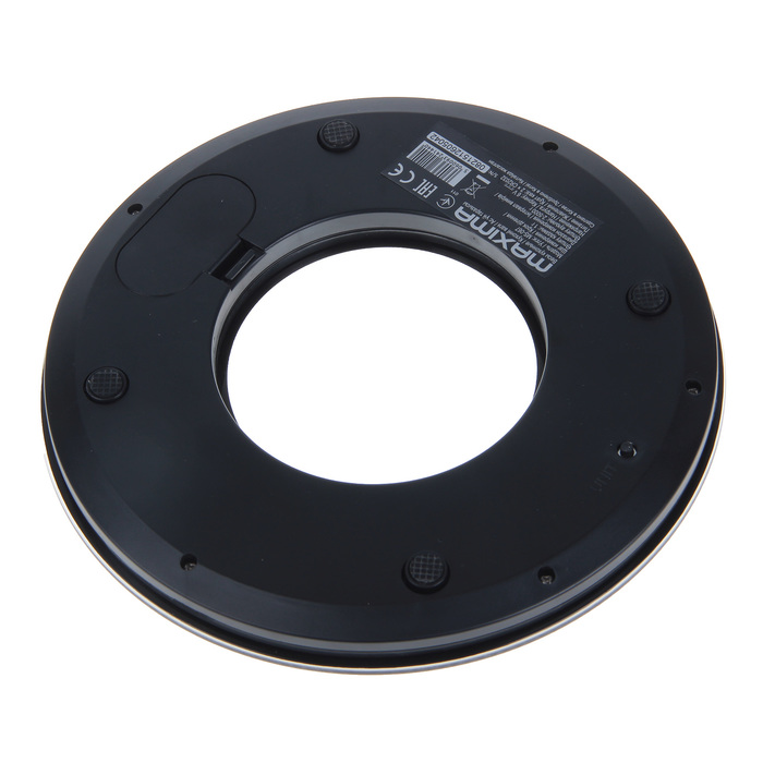 Весы кухонные MAXIMA MS-067, электронные, 5 кг, черный