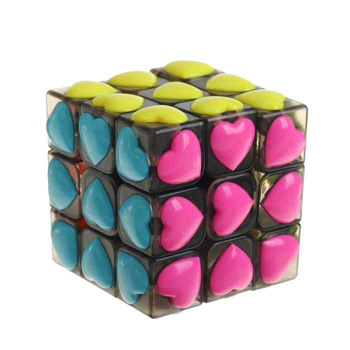 Игрушка механическая "Сердечки" 6*6*6 см, цвета МИКС