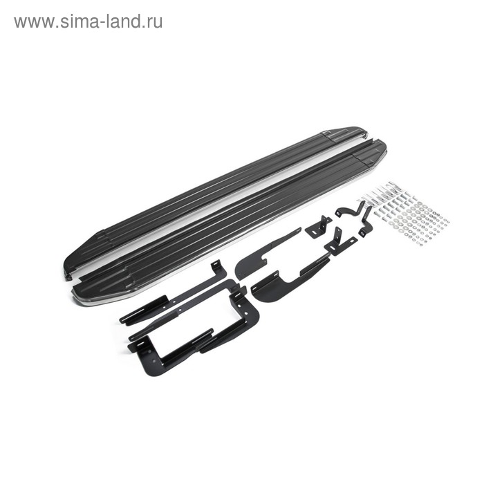 

Порог-площадка "Premium" RIVAL, Hyundai ix35, Kia Sportage 2010-2015, с крепежом, A173ALP.2303.2