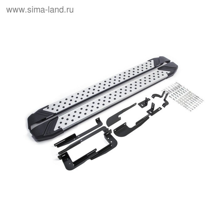 

Порог-площадка "Bmw-Style" RIVAL, Hyundai ix35 2010-2015, Kia Sportage 2010-2015, с крепежом, D173AL.2303.2