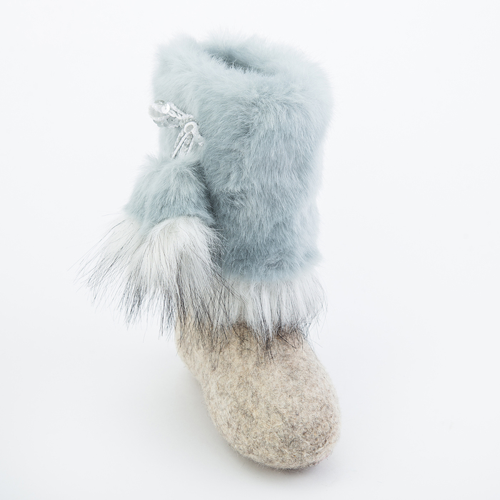 Валенки (унты) детские арт. 200МУ-523 (серый) (р. 25) (17 см)