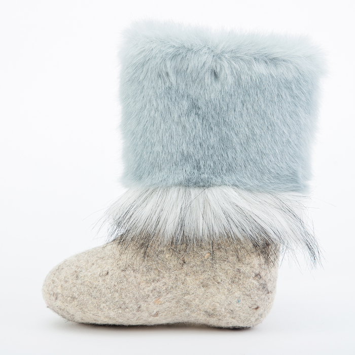 Валенки (унты) детские арт. 200МУ-523 (серый) (р. 29/30) (20 см)