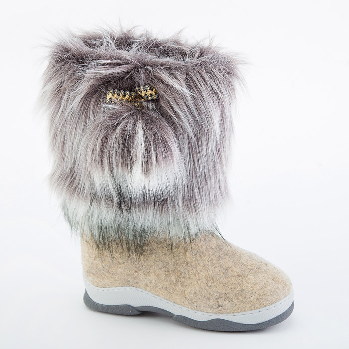 Валенки (унты) женские арт. 202МУ-512 (серый) (р. 34) (23 см)