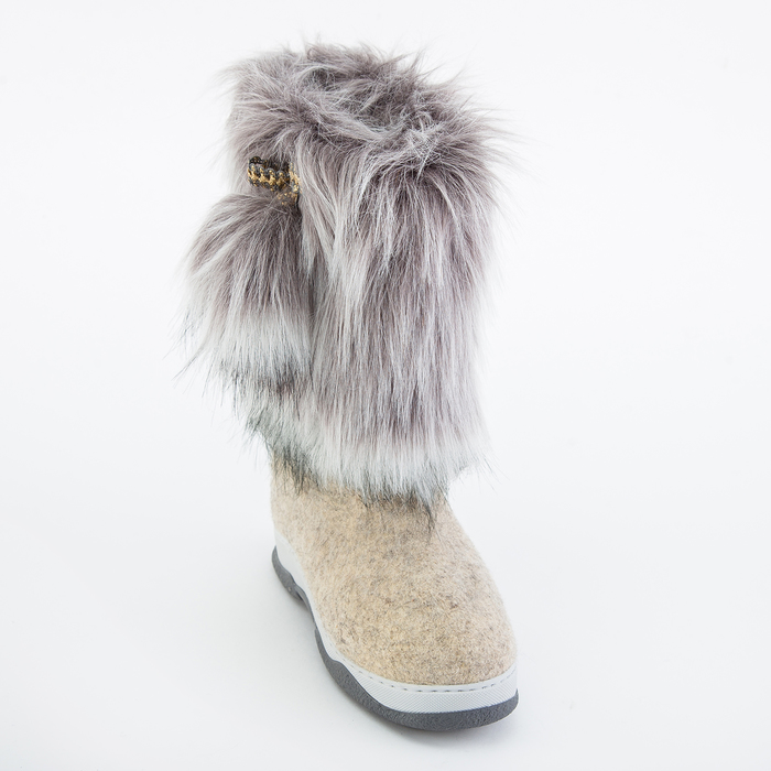 Валенки (унты) женские арт. 202МУ-512 (серый) (р. 34) (23 см)