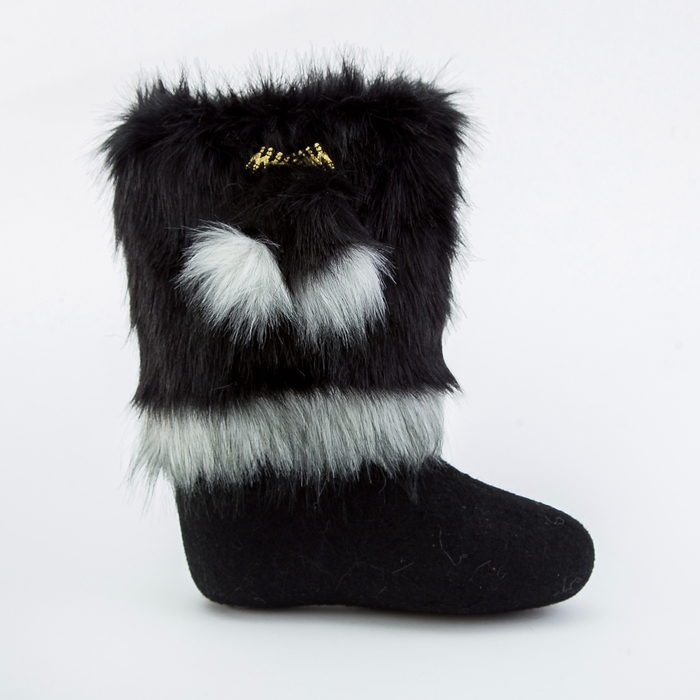 Валенки (унты) женские арт. 210МУ-512 (черный) (р. 40) (27 см)