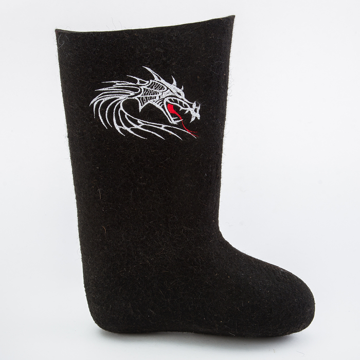 Валенки мужские арт. 210В-06 (черный) (р. 41/42) (28 см)