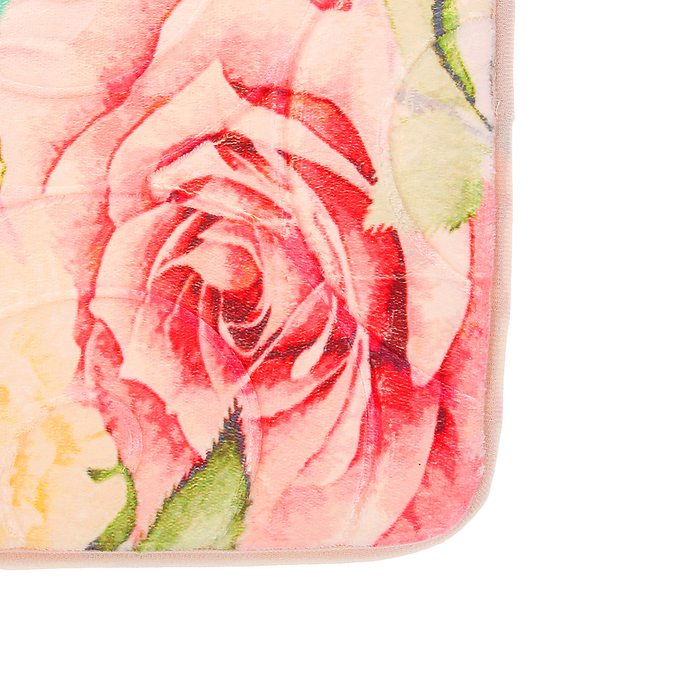 Коврик для ванной "Розовые розы"