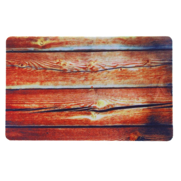 Коврик придверный "Деревянный пол"