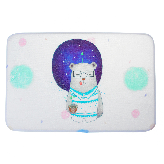 Коврик для ванной "Медведь" 60х40 см