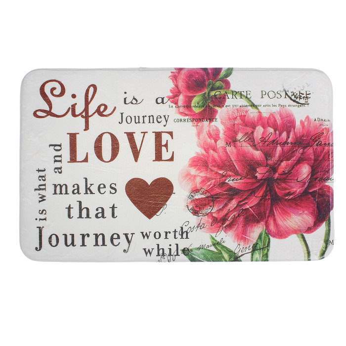 Коврик для ванной "Любовь"