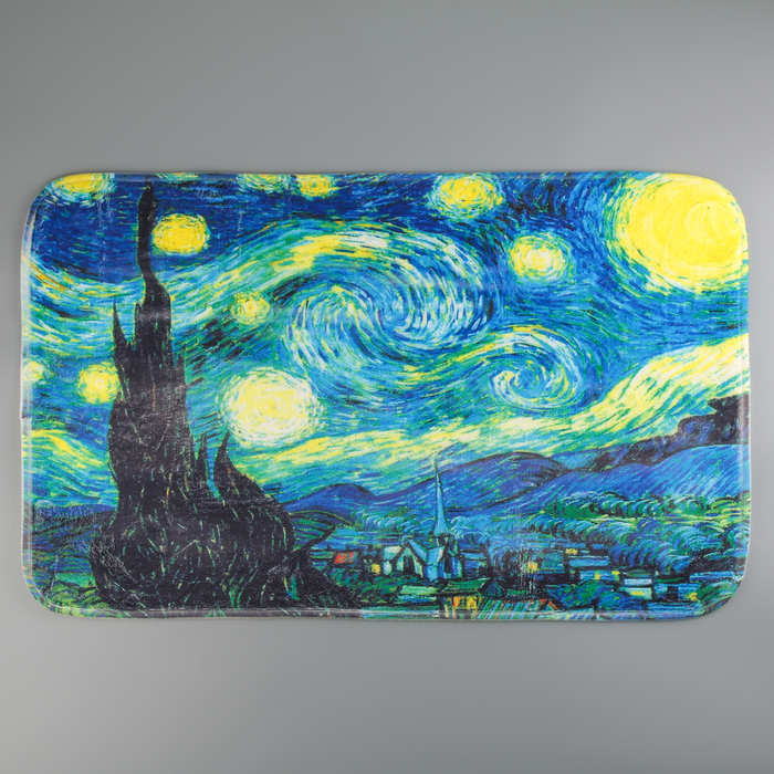 Коврик для ванной "Звездная ночь"