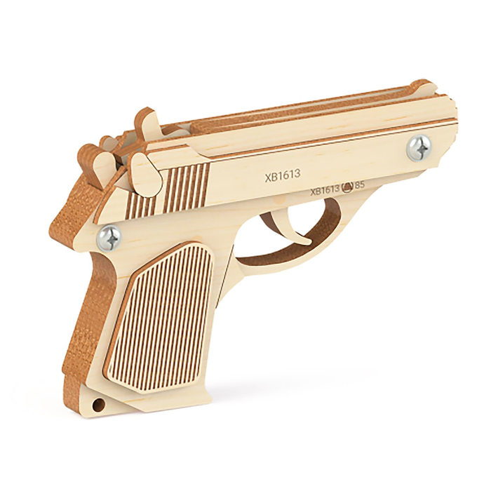 Пистолет Резинкострел "Байкал", стреляет резинками (15 шт.)