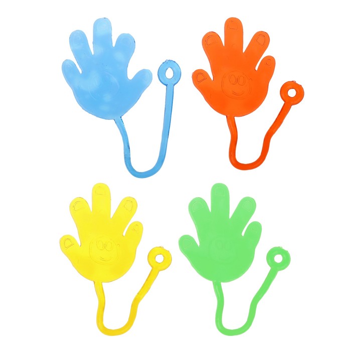 Липучка "Ладонь", цвета МИКС