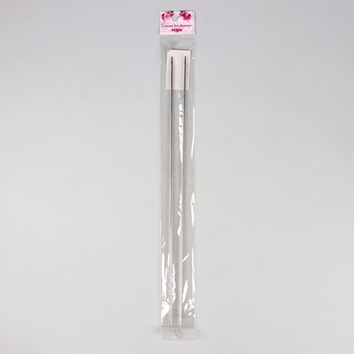 Спицы для вязания, прямые, d=2мм, 35см, 2шт