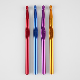 Крючок для вязания, d = 8 мм, 15 см, цвет МИКС от Сима-ленд