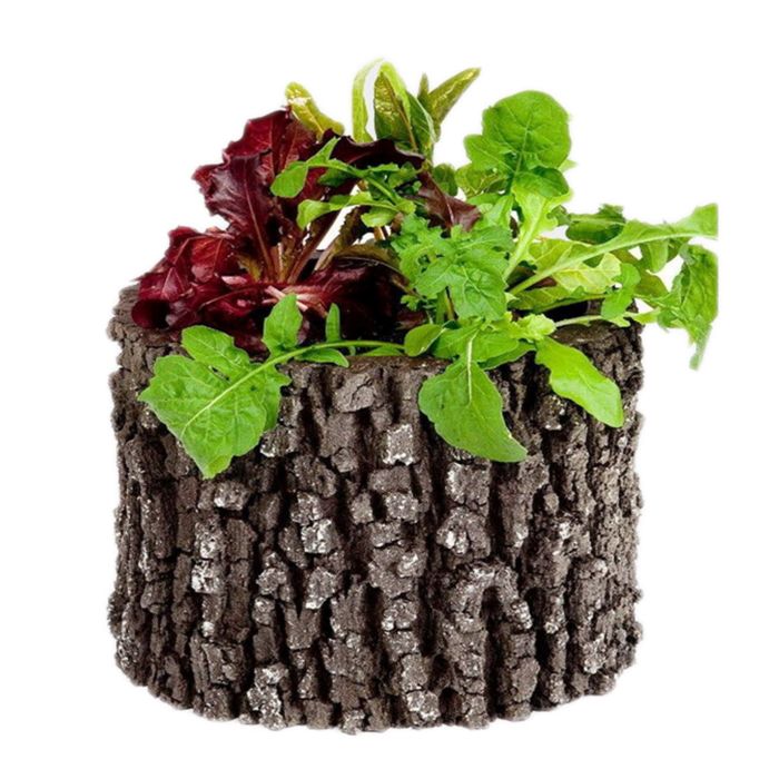 Цветочница "Дуб", 42 х 26 х 26 см, средняя, вертикальная