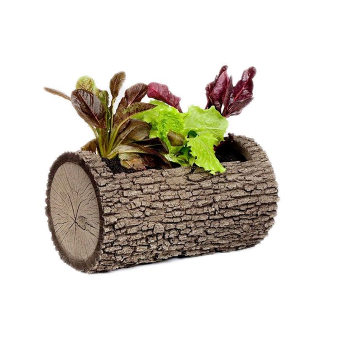 Цветочница "Дуб", 26 х 42 х 26 см, средняя, горизонтальная