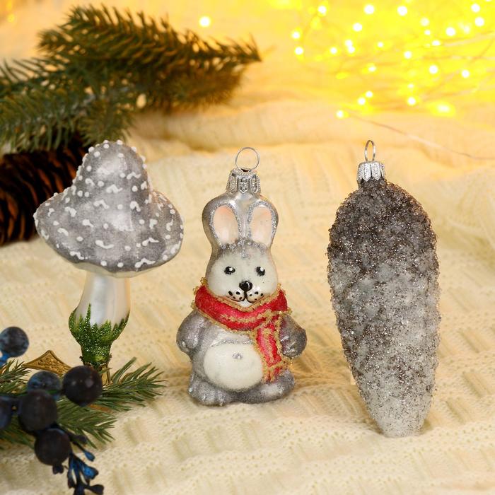 Набор новогодних игрушек "Лесной"