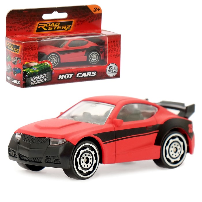 Машинка металлическая, масштаб 1:64, серия HOT CARS, МИКС