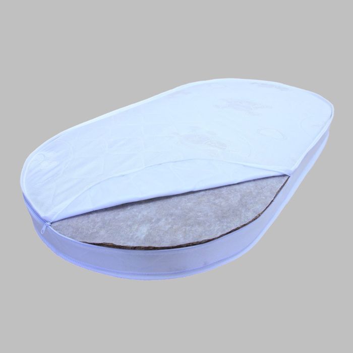 Овальный матрас "Амур+1 Кокос" 75 х125 ткань жаккард "Мишки"