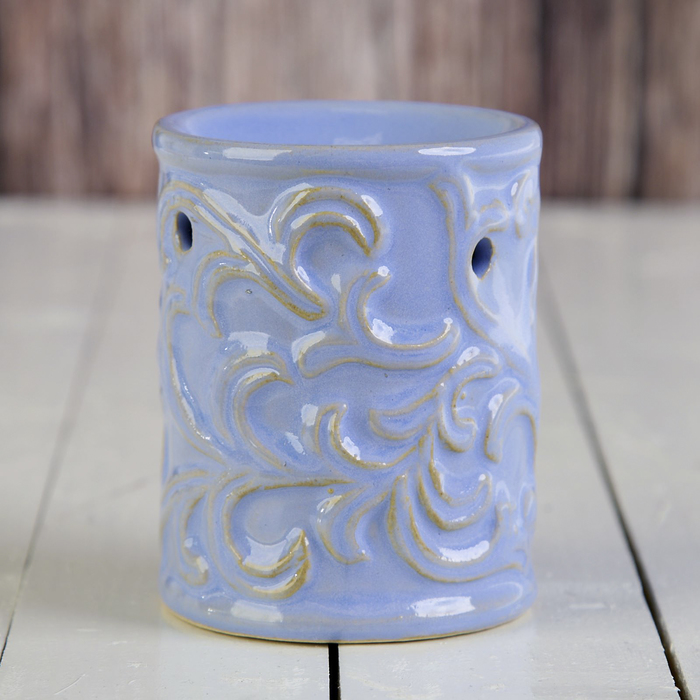 Аромалампа керамика "Узоры" 8х6,5х6,5 см