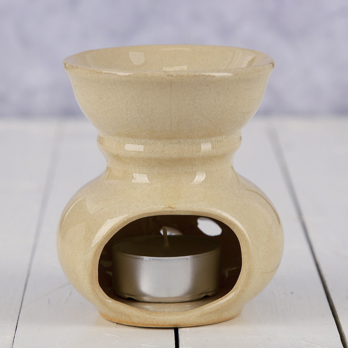 Аромалампа керамика "Оливковая ветвь" 9х7,5х7 см