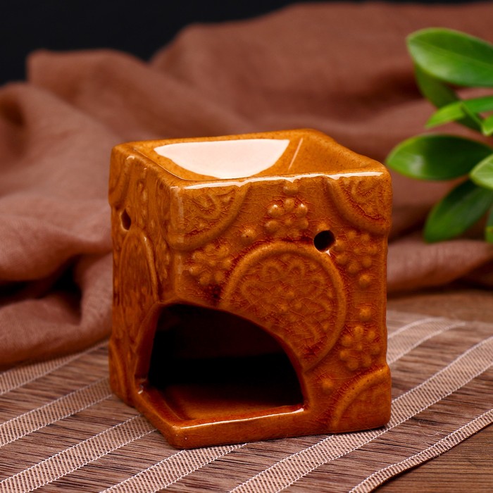 Аромалампа керамика "Восток" 7,8х6,6х6,6 см