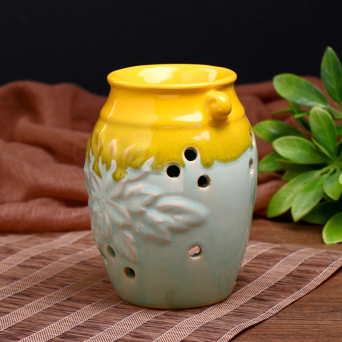 Аромалампа керамика "Ваниль" 12,5х9х9 см