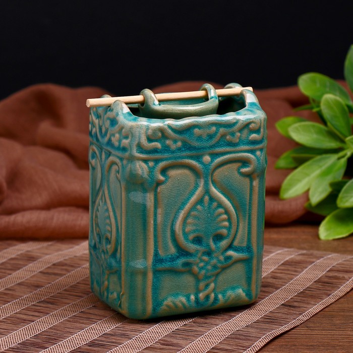 Аромалампа керамика "Прекрасная Азия" 12,5х6,5х8,5 см