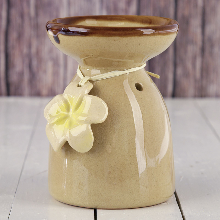 Аромалампа керамика "Цветок" 11,5х8,8х8,8 см