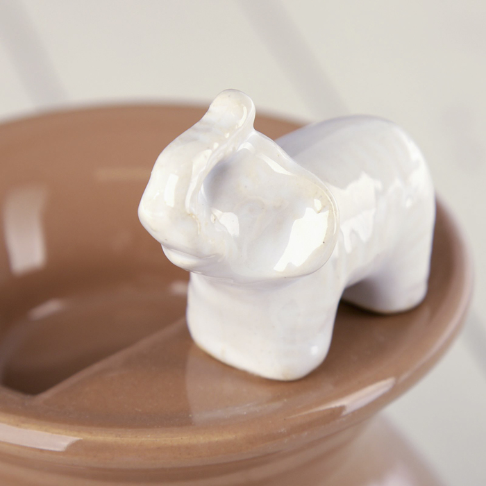 Аромалампа керамика "Слон в саванне" 14х9,5х9 см