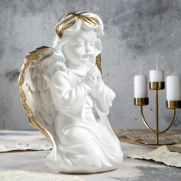 Статуэтка "Ангел большой молящийся", золотой