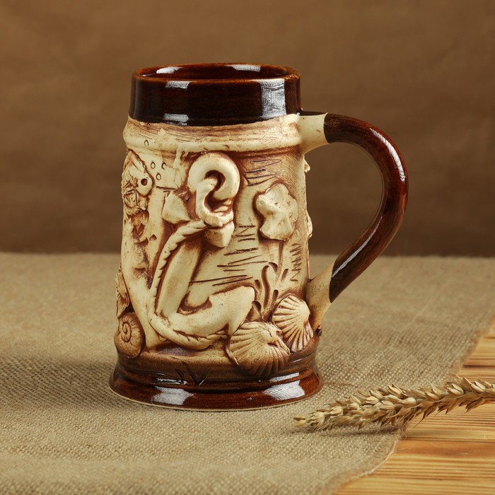 Пивной бокал "Море", 0,5 л