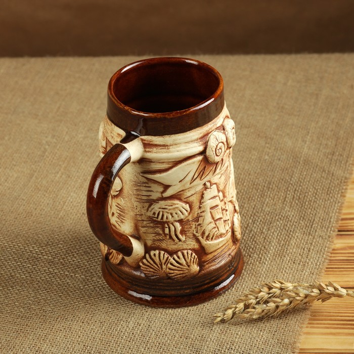 Пивной бокал "Море", 0,5 л