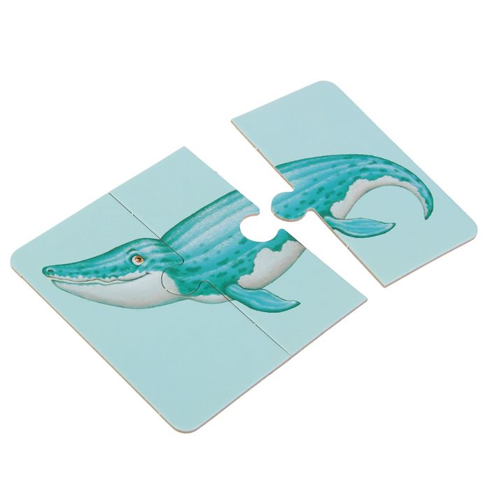 Развивающие карточки-пазлы. Динопутаница. Собираем картинки, слоги и слова