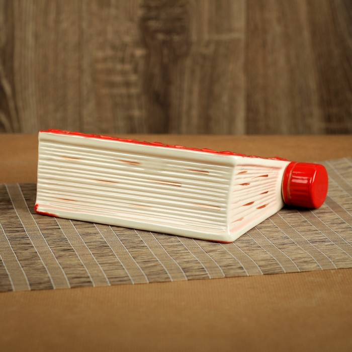 Штоф подарочный "Таможенный кодекс" 0,7 л красный