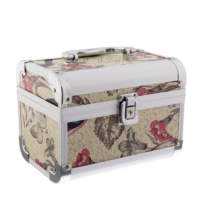 Шкатулка "Цветы на песочном" 14х19х13 см