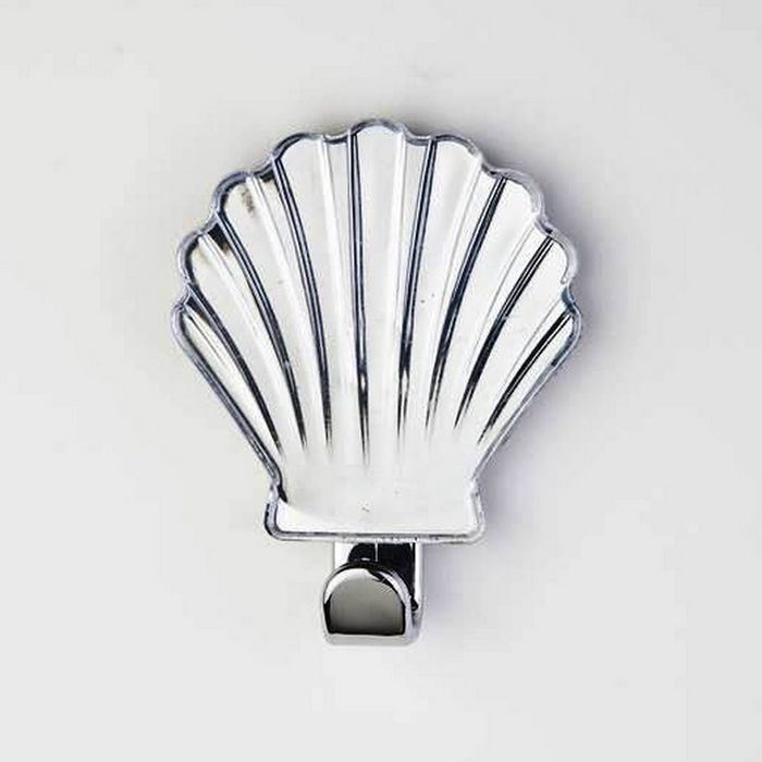 Крючок декоративный РАКУШКА прозрачный