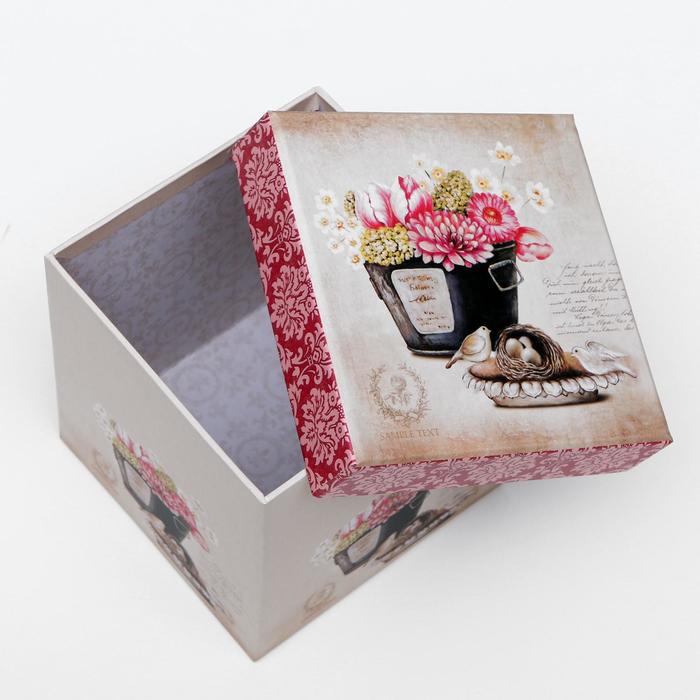 Набор коробок 3в1, 16 х 16 х 16 - 13 х 13 х 13 см