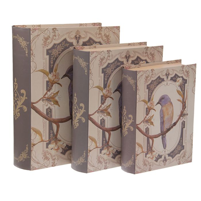 Набор коробок 3в1 "Певчая птица", 29 х 23 х 7 - 26 х 22 х 5 см