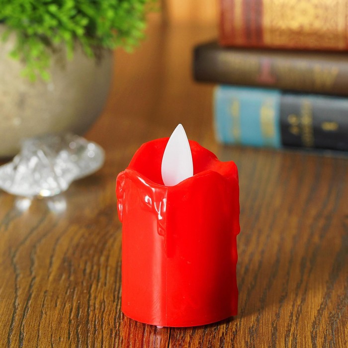 Свеча светодиодная "Самоцвет", горит жёлтым