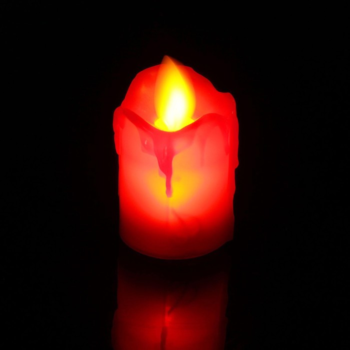 Свеча светодиодная "Самоцвет", горит жёлтым