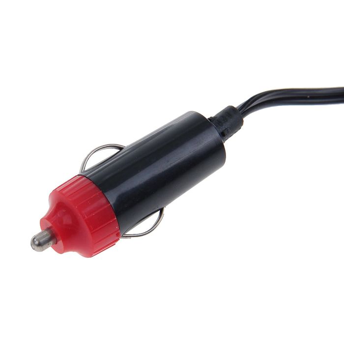 Пылесос автомобильный, 5 А, 60 Вт, провод 2,5 м, 12 В, чёрный